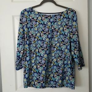 Talbot Large multi colored tunic